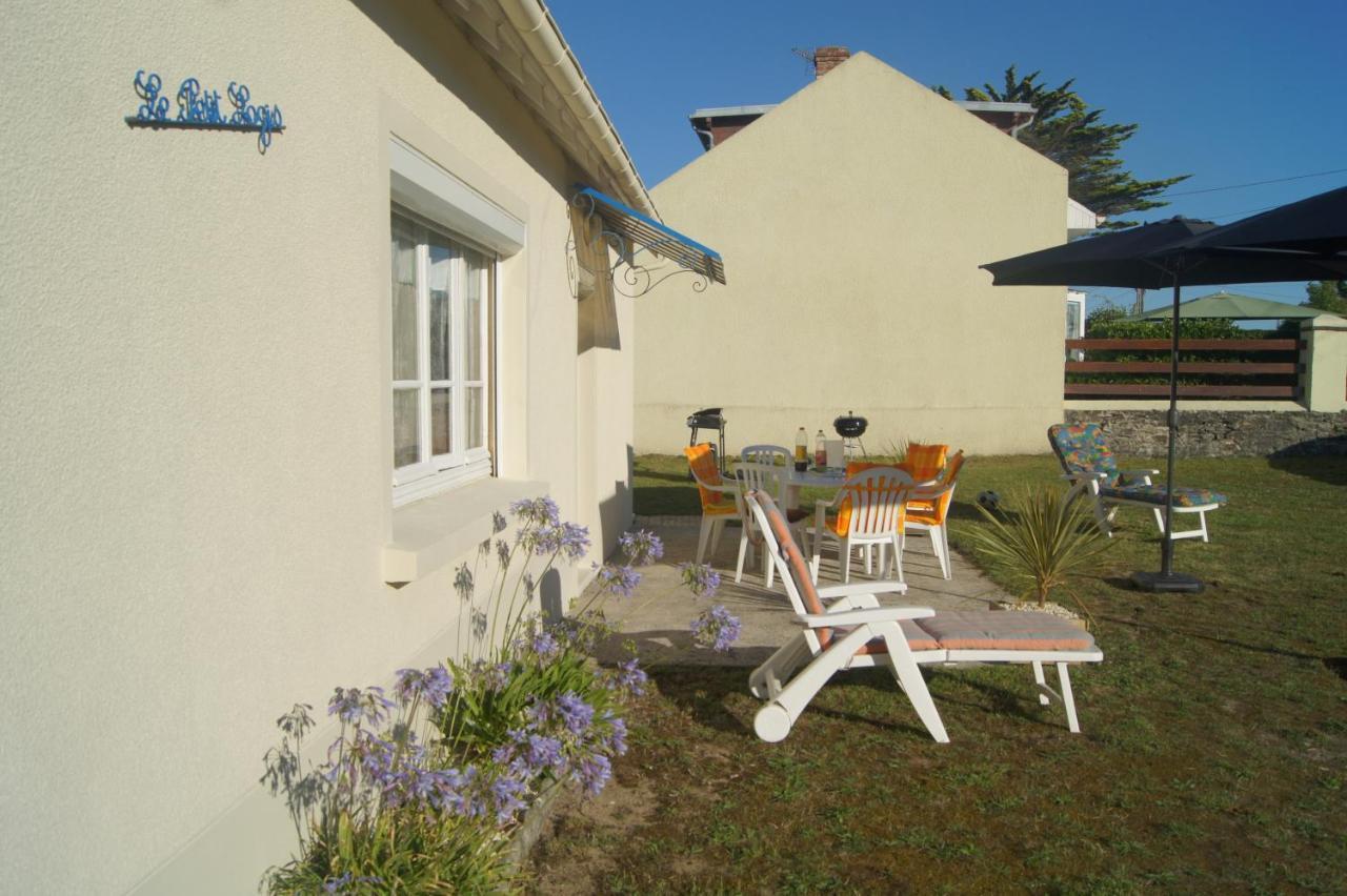 Le Petit Logis De Barneville Plage Wc Exterieur 外观 照片